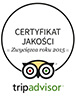 Certyfikat jakości Zwycięzca roku 2015